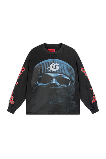Godspeed Masked Man Black Shirt