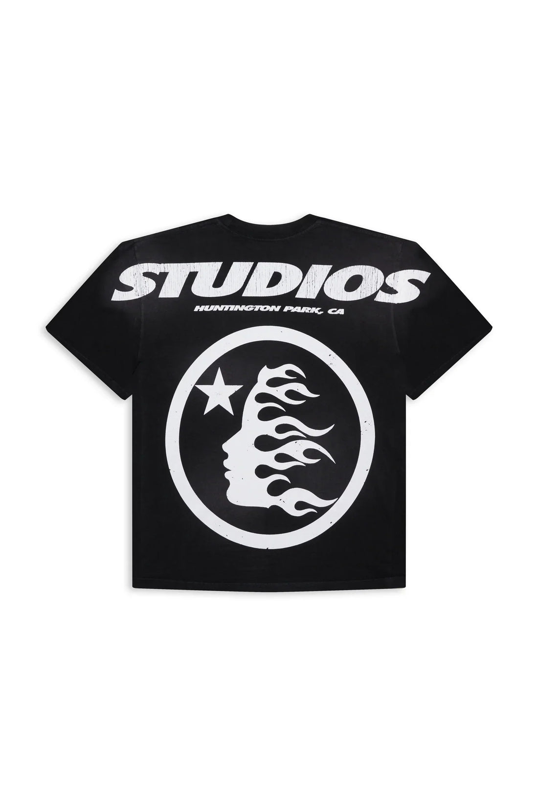 HS Studios Cartoon Logo Glitter Logo T-Shirt