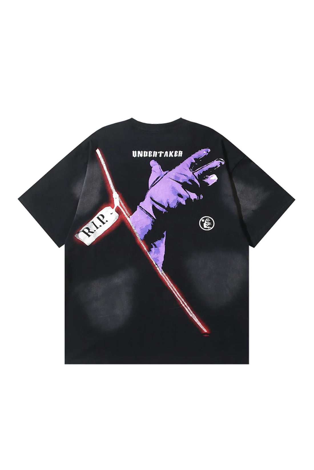 HS Studios Devil's Hand Black Washed T-shirt