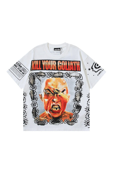 HS Studio Kill Your Goliath T-shirt Black/White