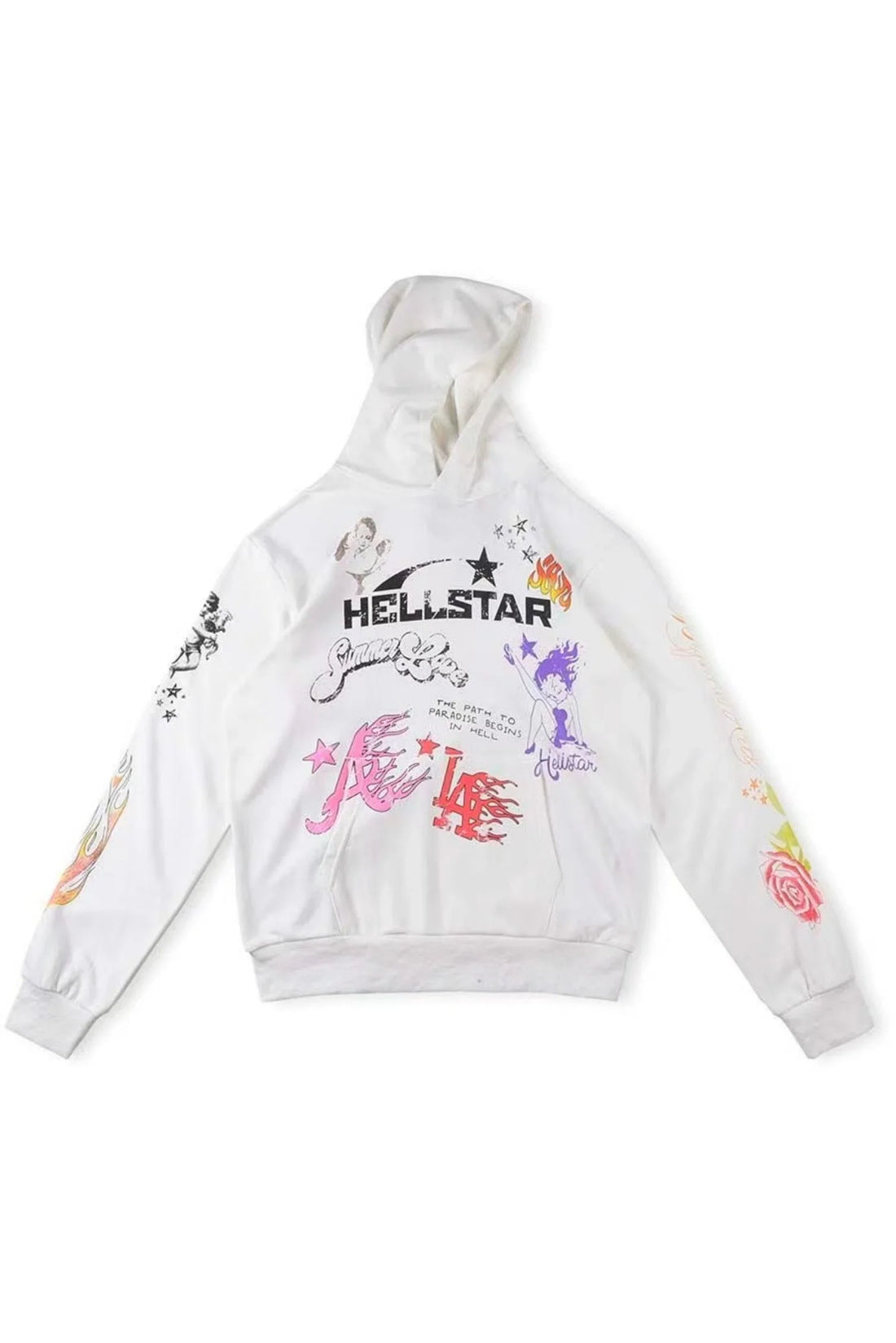 HS Studios Summer Love Hoodie White