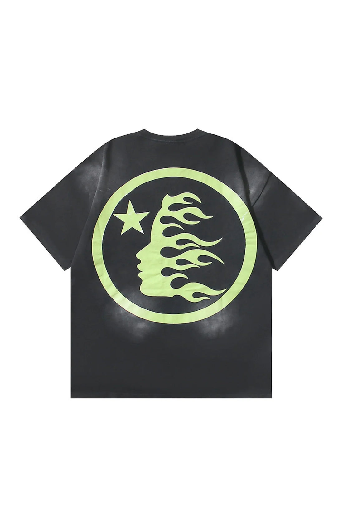 Dark Style: Yellow Logo Black Shirt
