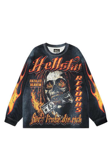 HS Skeleton Long Sleeve Shirt