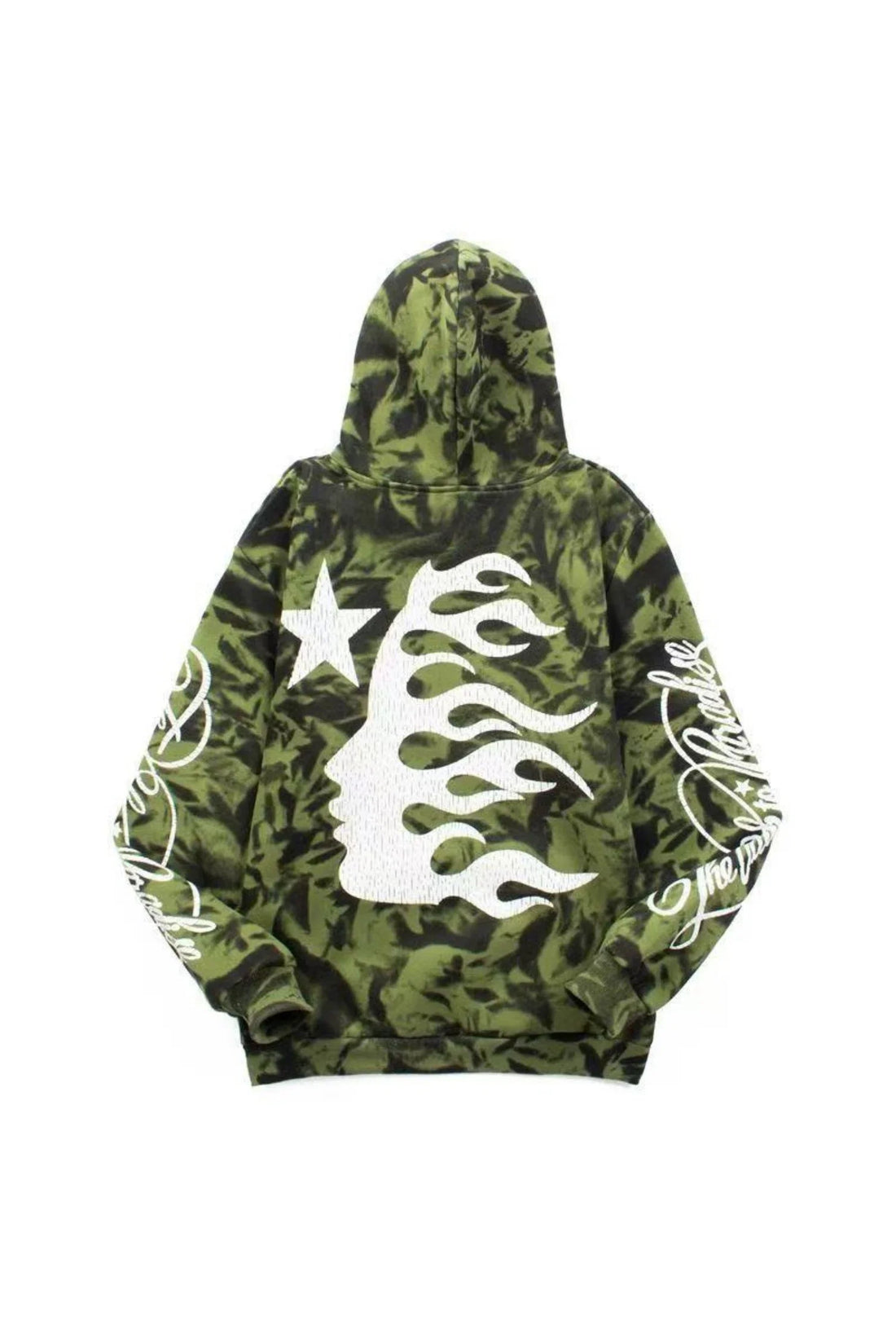 HS Green Marble Paradise Hoodie