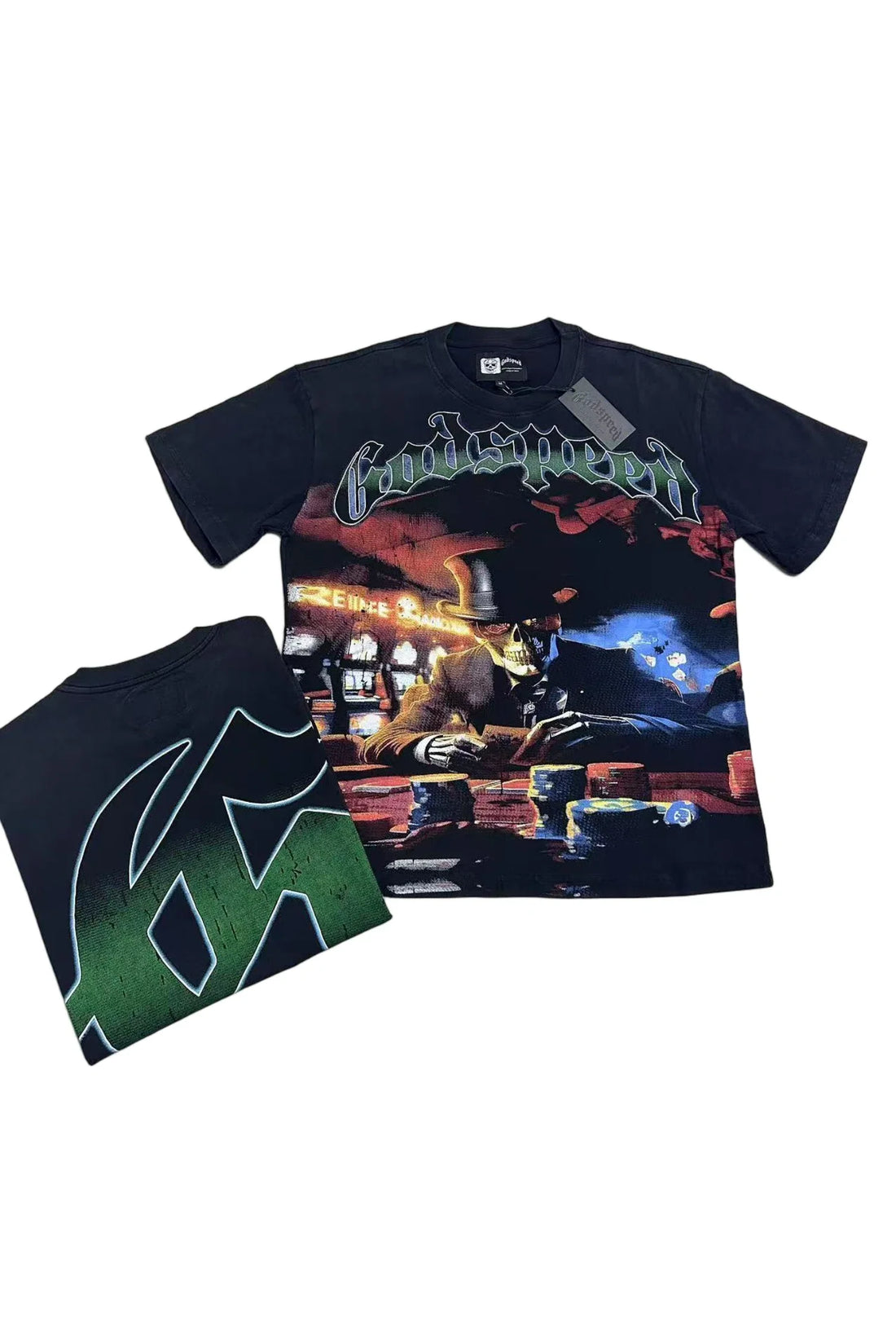 Skeleton Gambler T-shirt