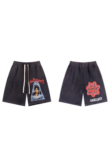 Skull shorts