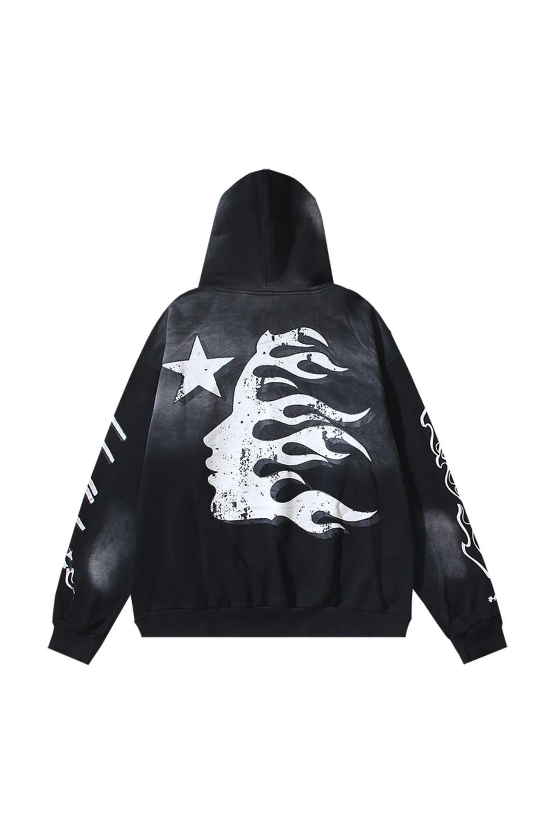 Explosive badge hoodie