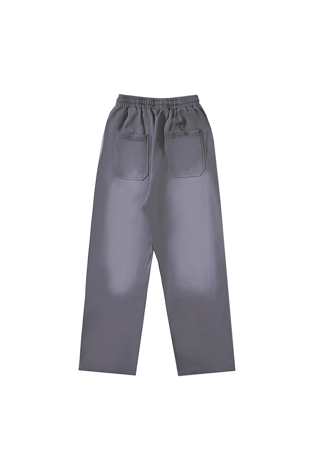HS Studios new side button logo casual sports pants gray