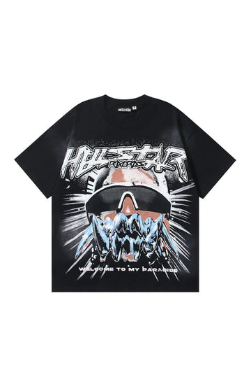 Dark Series: Frozen Skull Black T-shirt