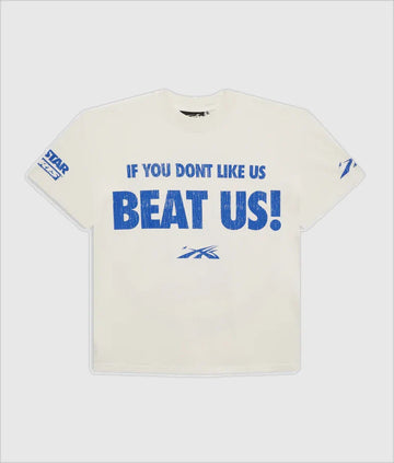 HS StudioBeat Us! T-Shirt White/Blue