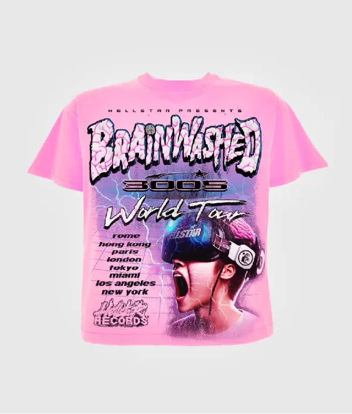 HS Studio Brainwashed World Tour T-Shirts