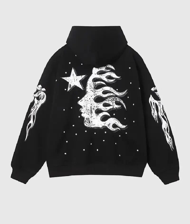 HS Racer Hooded Vintage Black