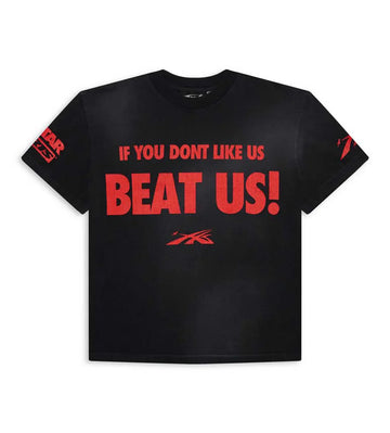 HSr Studios Sports Beat Us! Tee (Black/Red)