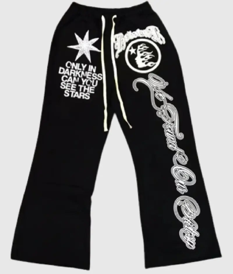 HS Studios Racer Sweatpants Black