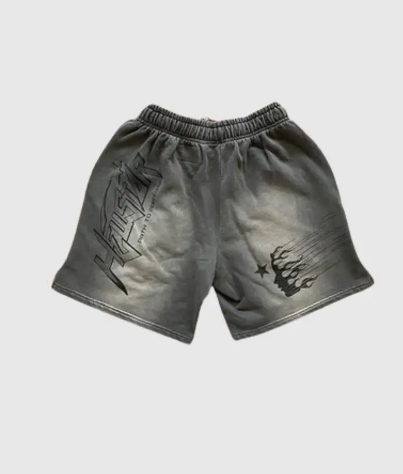 HSr Studios Records Shorts Grey