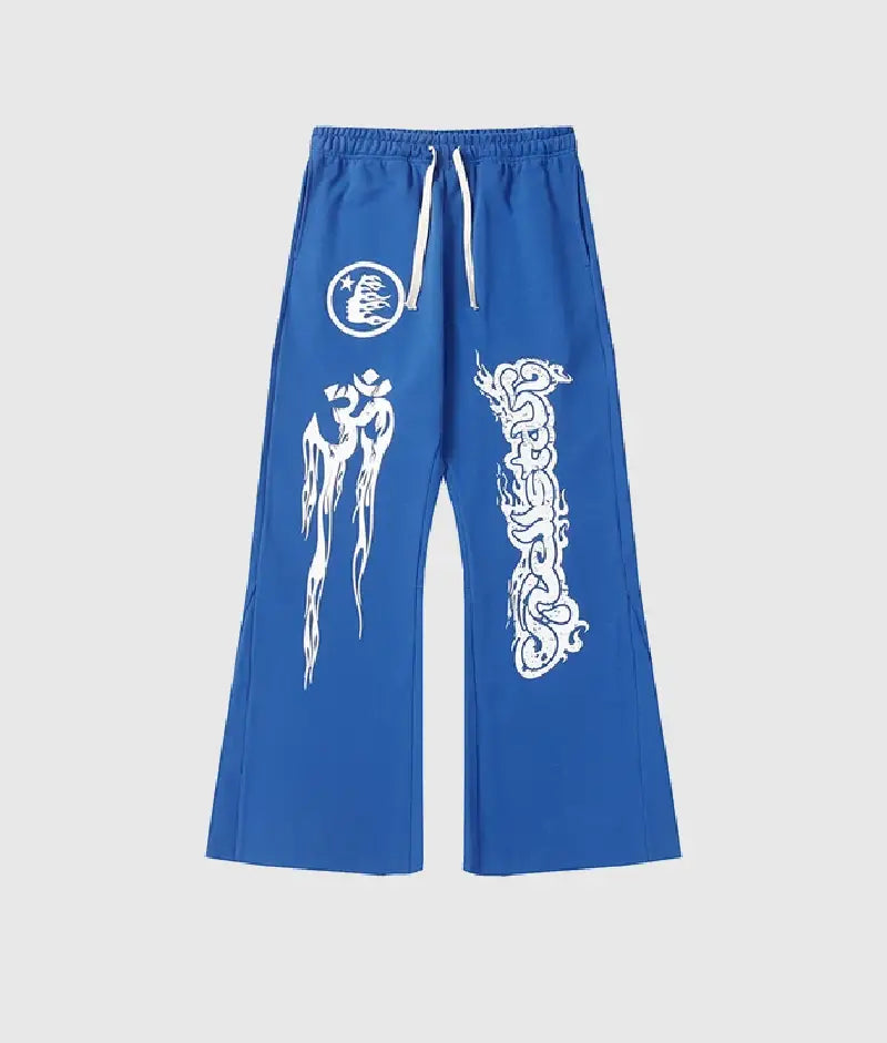 HS Studios Records Yoga Tracksuit Blue