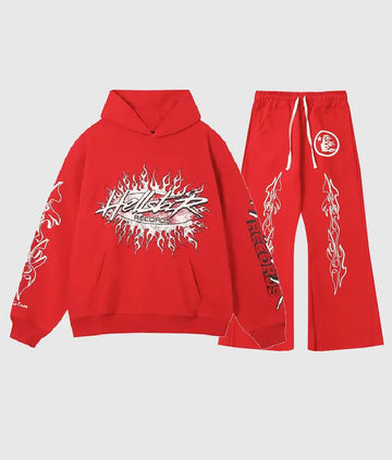 HSStudios Records Tracksuit Red