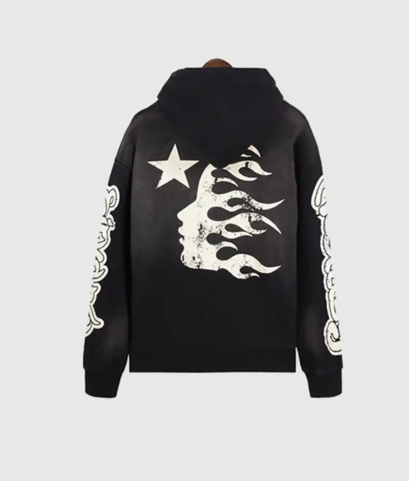 HSStudios Records Yoga Hoodie Black