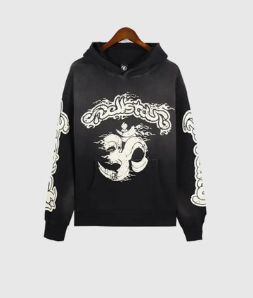 HSStudios Records Yoga Hoodie Black