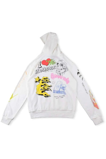 HS Studios Summer Love Hoodie White